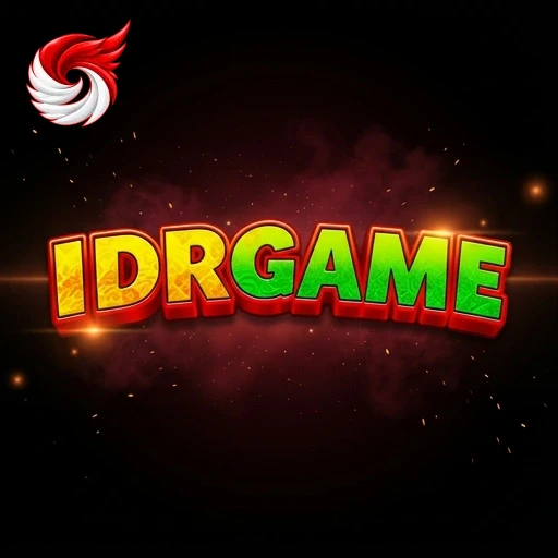 Layar panduan masuk akun idrgame setelah APK terpasang di Android